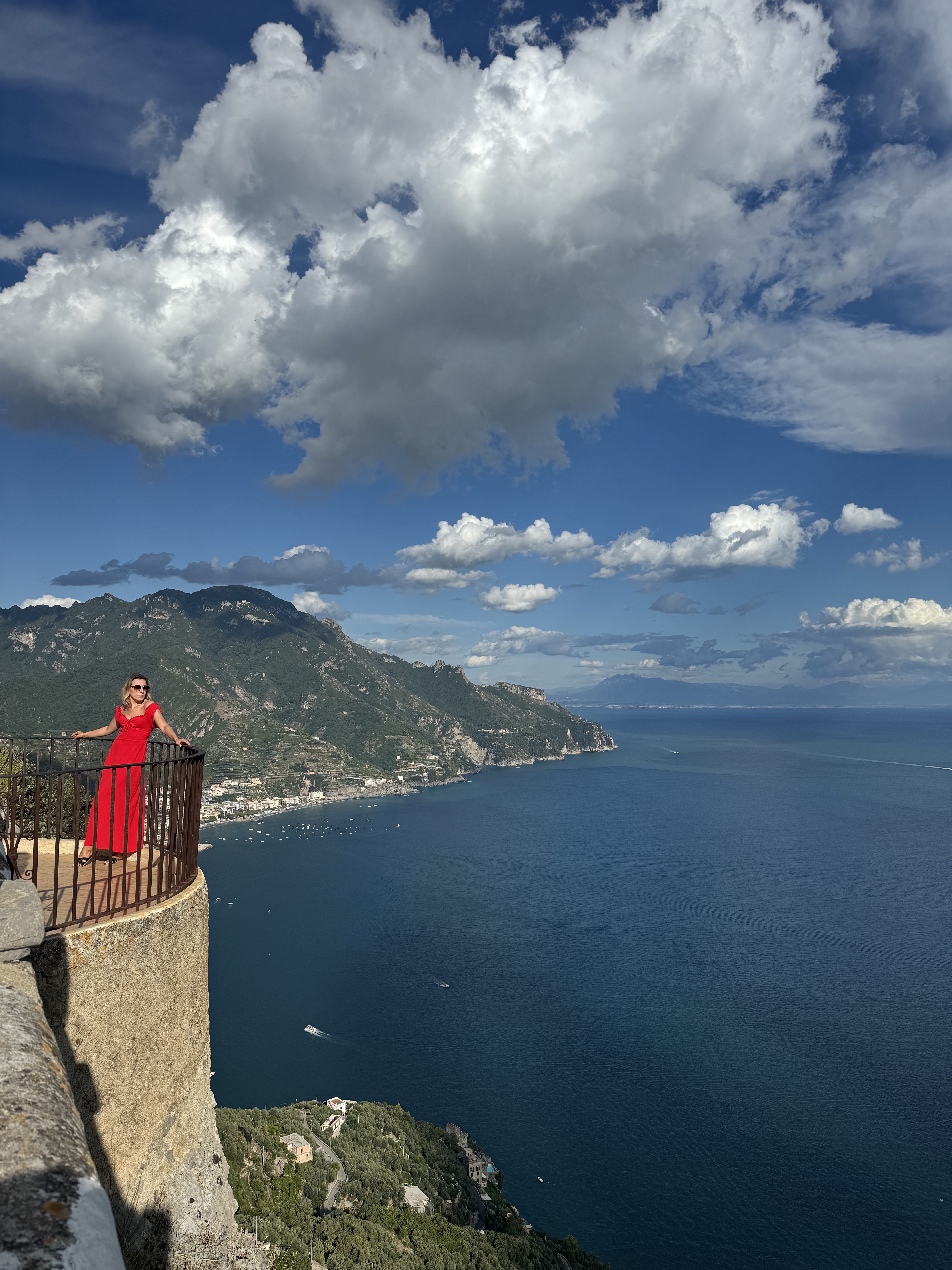 Woman on Balcony