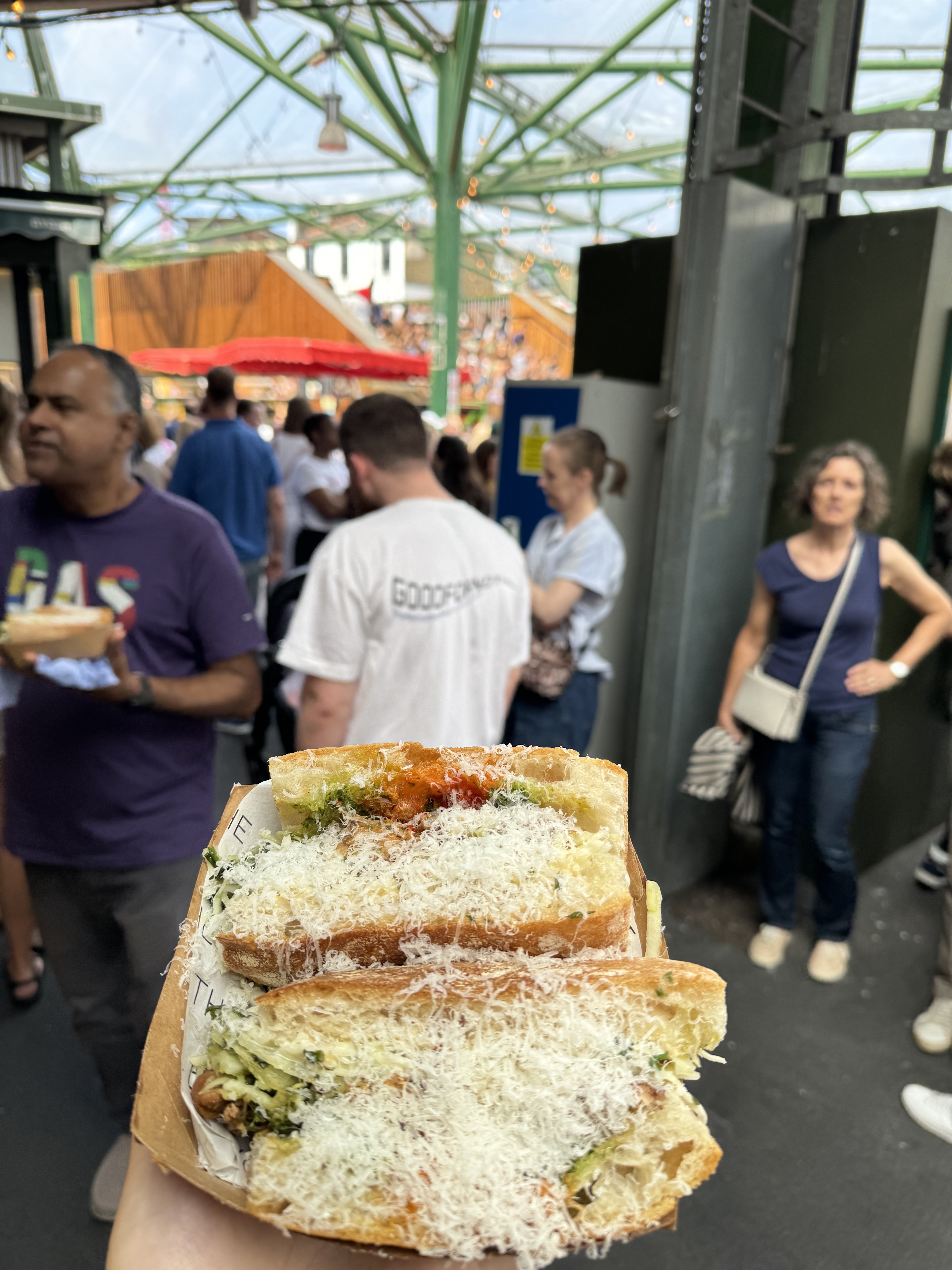 Sandwich at Market