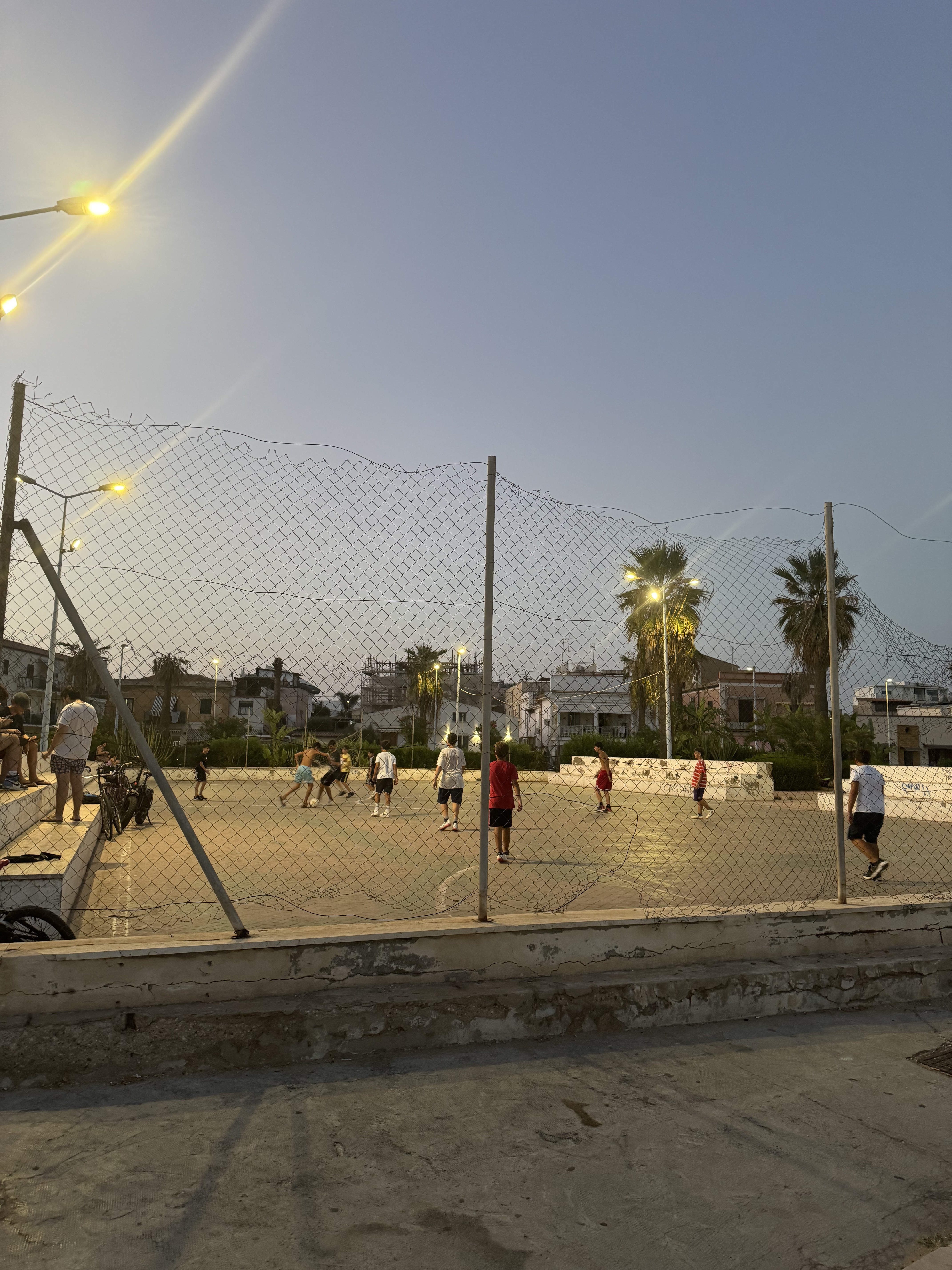 Boys Playing Soccer